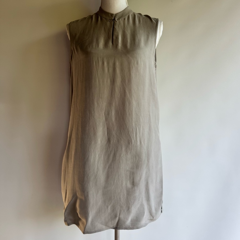 Eileen Fisher Washable Silk Tunic Top - sz S
